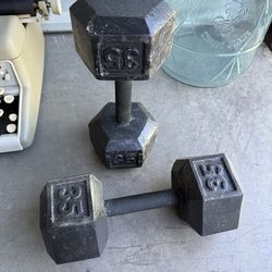 35 Lbs Dumbbells
