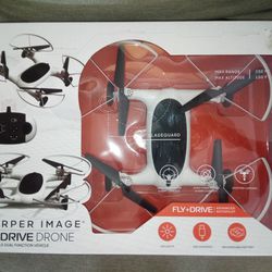 For Sale: Sharper Image Fly + Drive Drone Rechargeable Dual Function Vehicle 2.4 GHz