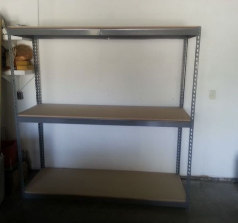 Garage Shelving 72 in W x 30 in D Industrial Warehouse Quality Storage Racks better Quality than Homedepot Lowes and Costco Delivery Ava