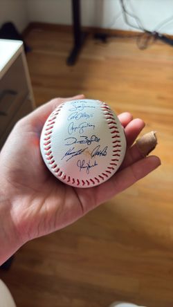 Stamped Cubs Ball