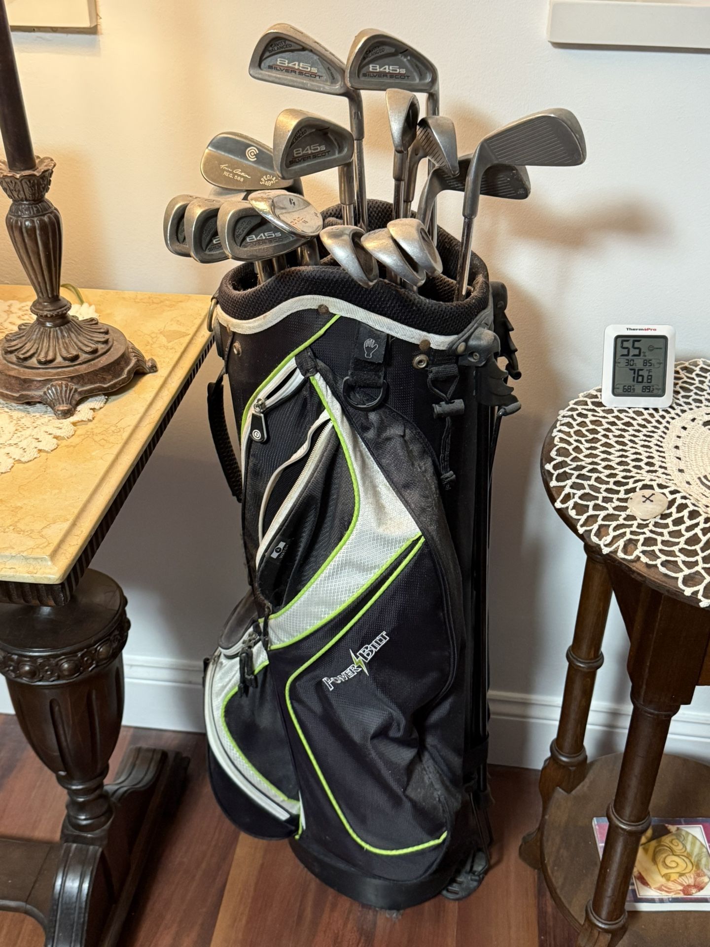Golf Bag And Clubs