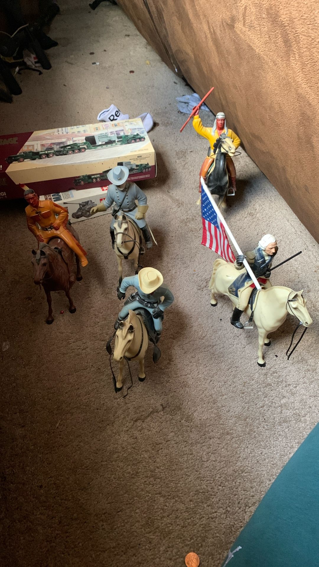 Vintage Hartland Figures Lot Of 5