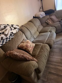 Large Sectional Reclining Sofa