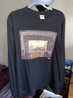 Supreme Long Sleeve T Shirt Size Large Used