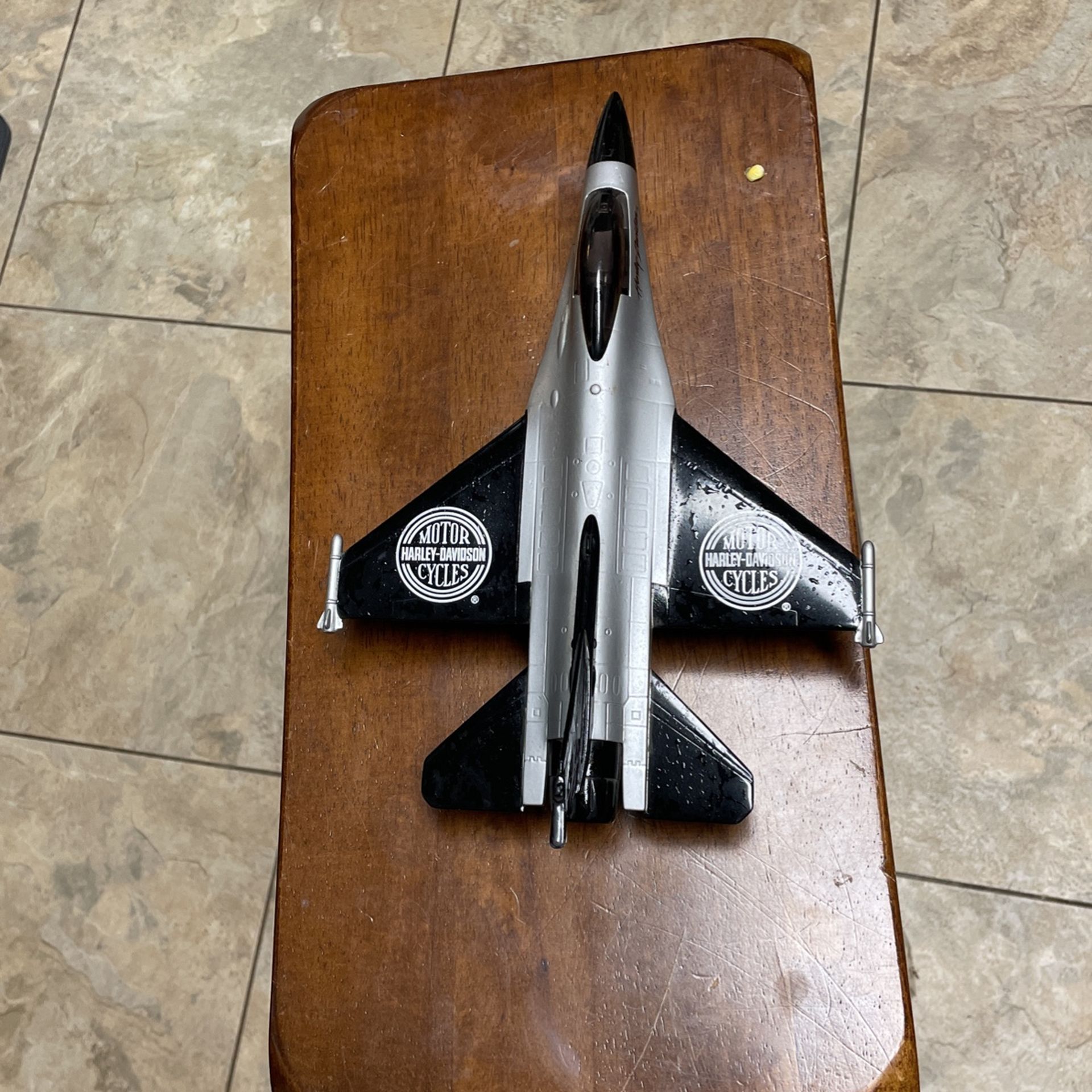 Harley Davidson Metal Plane