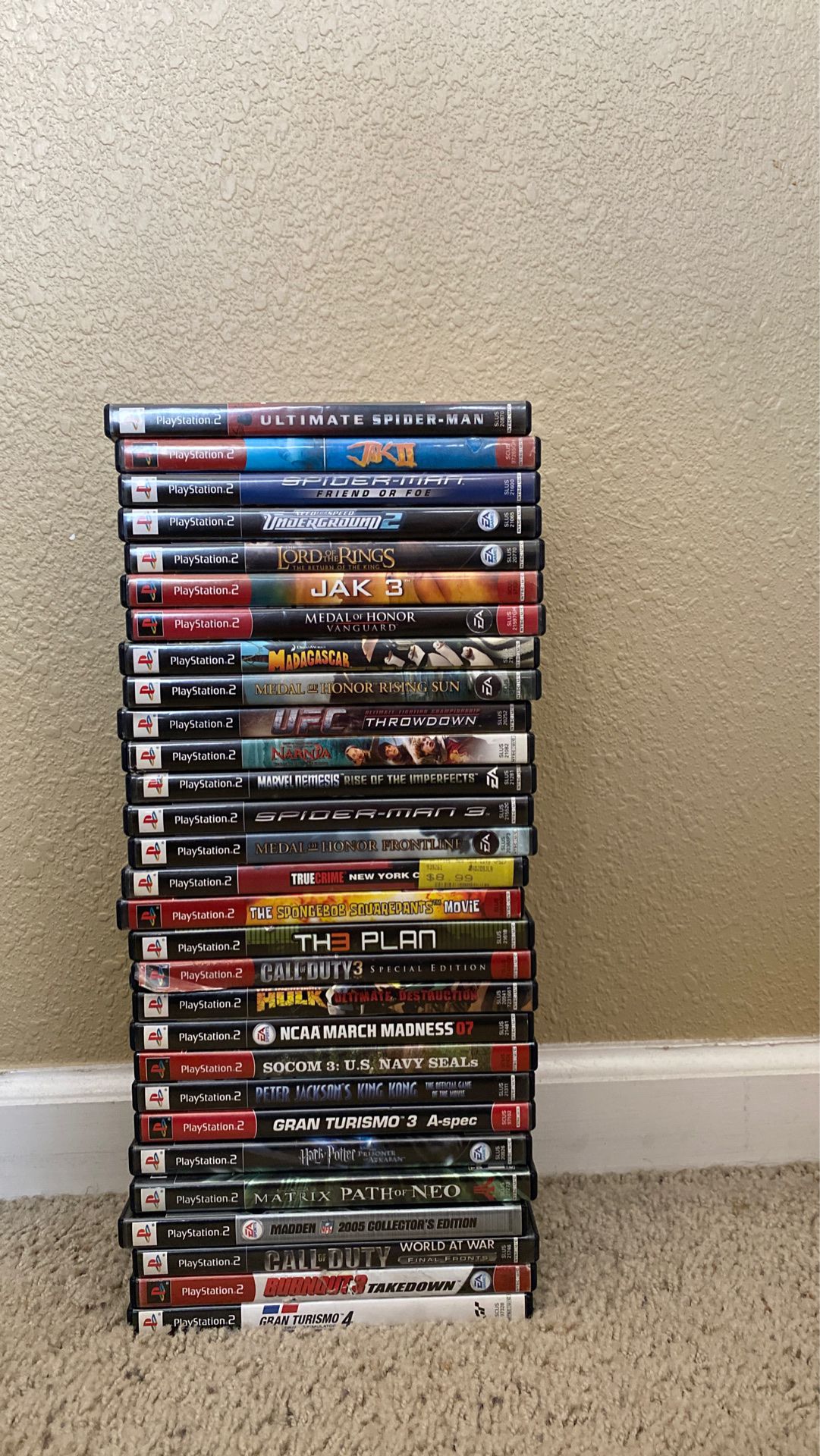 Ps2 Video Games $10 each