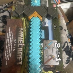 Minecraft Movie Sword NEW 