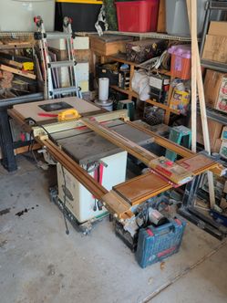 Grizzly G0771Z table saw w/Incra LS and router lift