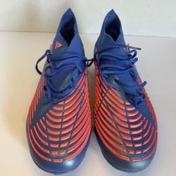 Adidas Predator Edge.1 Firm Ground  SIZE 8 US HO2932 ROYAL (USED ONCE) 
