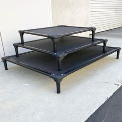 (Brand New) Heavy Duty Raised Pet Bed (Medium $40, Large $50, X-Large $60) Elevated Dog Bed Cot