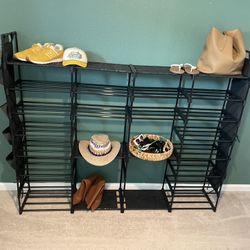 Shoe Rack (Black) 