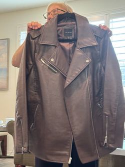 Stylish Brown Zippered Jacket size 14/16