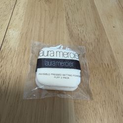 Laura Mercier Invisible Pressed Setting Powder Puff 2-pack ~ Sealed ~ Authentic