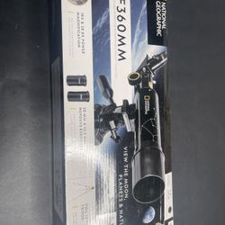 National Geographic 50mm Portable Refractor Telescope - RF360MM !!!