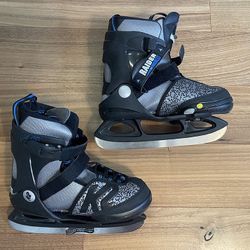 K2 Raiders Kids Unisex Ice Skates Size Adjustable U.S. 1 to 5