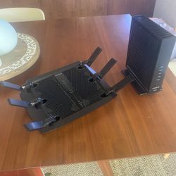 Cable Modem and Router