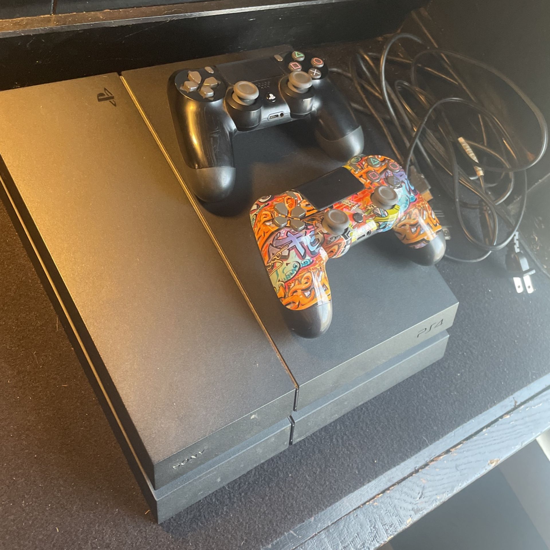 PS4 With 2 CONTROLLERs for Sale in Lubbock, TX OfferUp