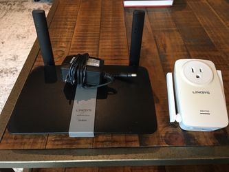 Linksys Router (EA6350) and range extender (RE6700)