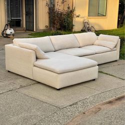 Pottery Barn Bolinas Sectional Couch for Sale