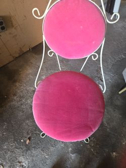 Metal chair