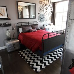 Restoration Hardware Cast Iron Bed (Queen)