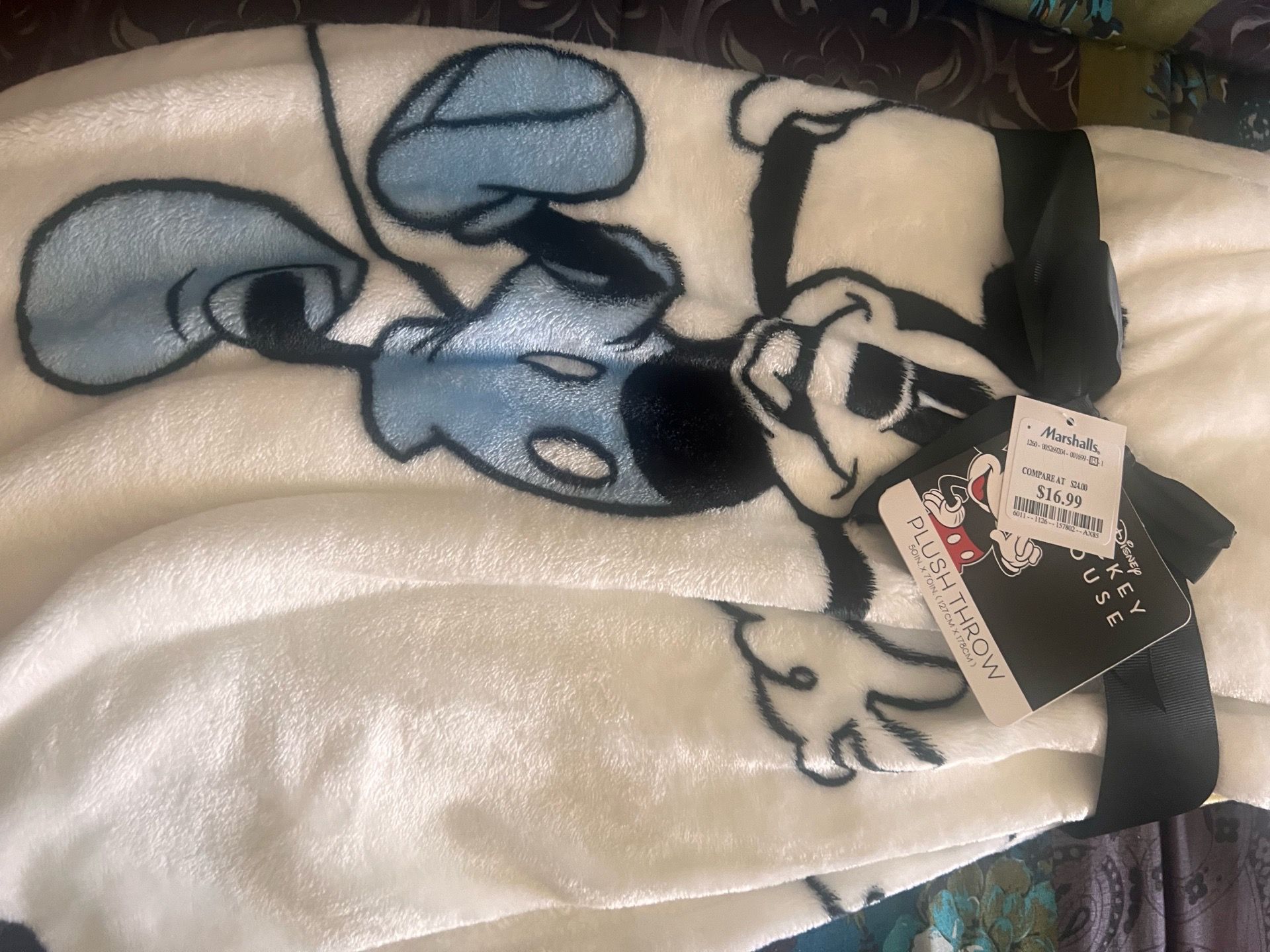 Mickey Mouse blanket
