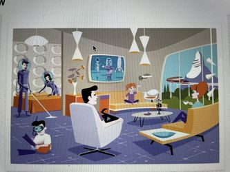 Shag Josh Agle Disneyland Suit Of The Future Signed Numbered And TITLED Brand New!