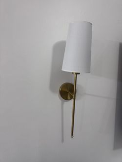 2 Gold Wall Sconce
