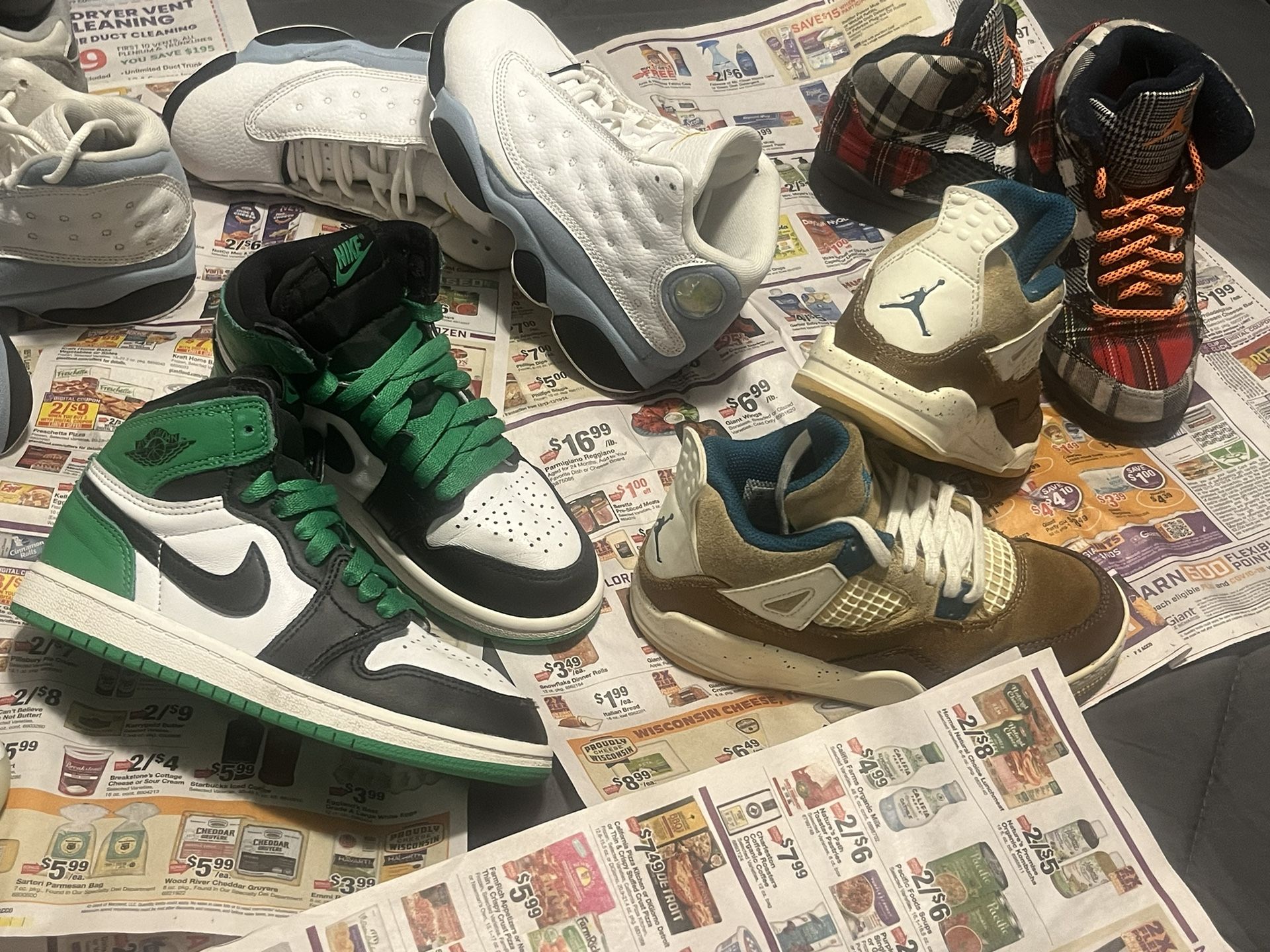 Size 13c $60 & $65 EACH👈🏾 2 Pairs $110.00..& 2 Pairs For $115.00..& 2 Pairs For $120.00 (Used In Very Good Condition/Read Description Some Are Sold