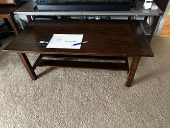 3-Piece Wood Coffee Table & 2 End Tables Set
