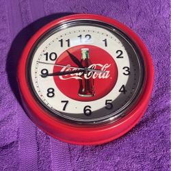 Coca Cola Clock