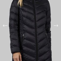 32 Degrees Women’s Jacket , Packable Down, Black, Size Medium