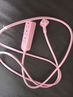 pink extension cord