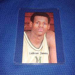 Rare Old Mini 1999 LeBron James High School Rookie Edition Basketball Card