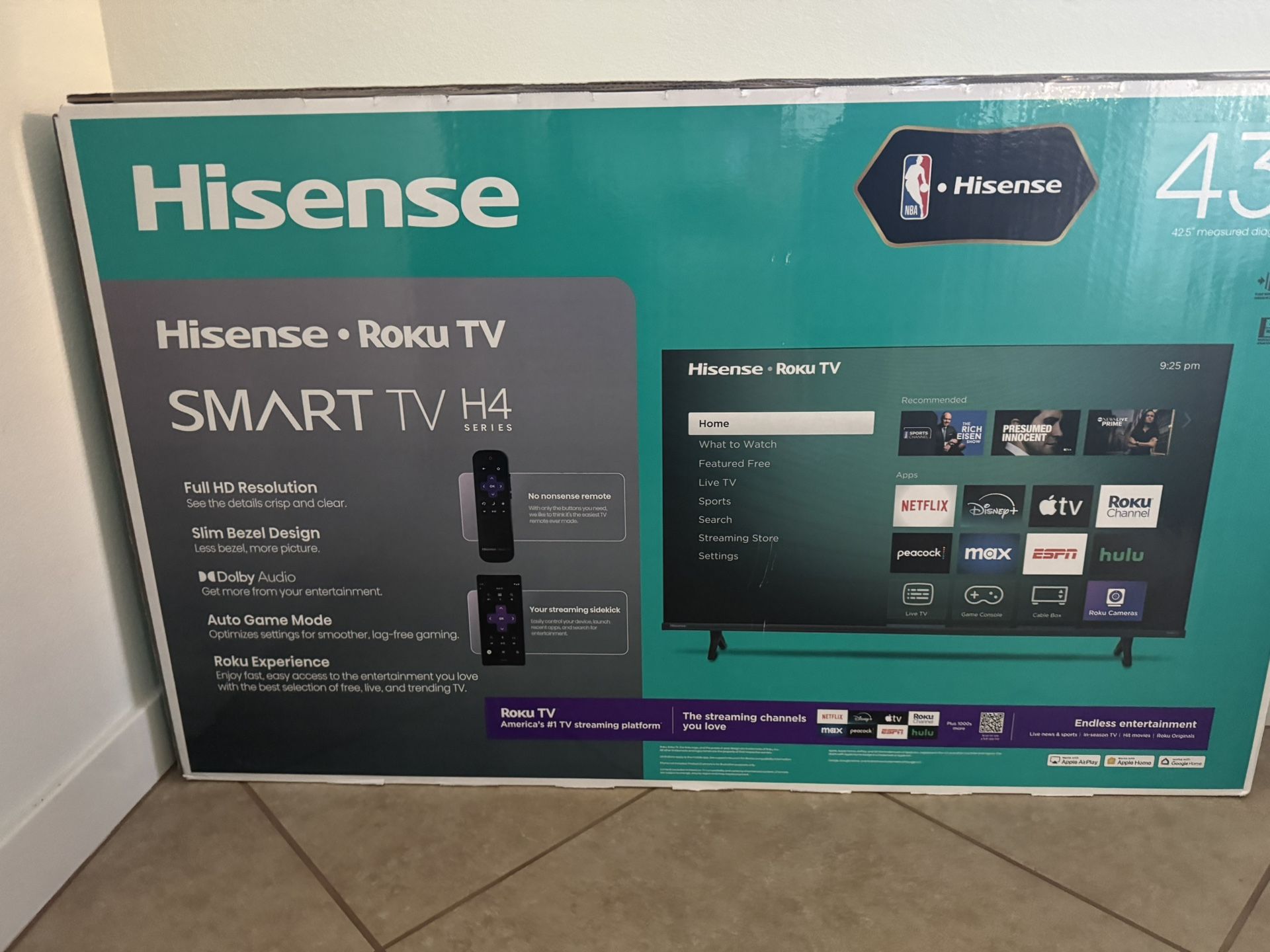 43 Inch Hisense Roku Tv