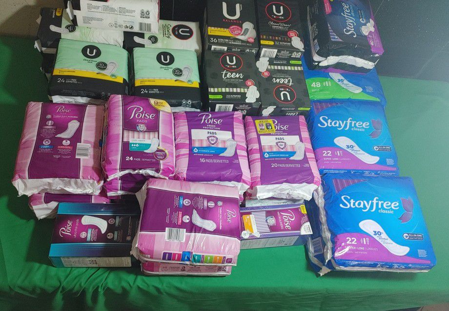 Women pads 3 for $9