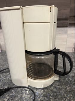 Braun Aromaster Coffee Maker White 10 Cup