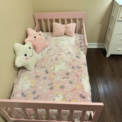 Toddler Bed Pink