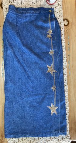 Elizabeth jackson LTD Dallas bedazzled skirt