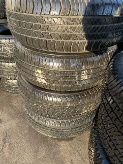 275/60R18 SET OFF 4 BRIDGESTONE