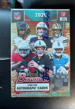 Topps NFL Bowman Blaster Box