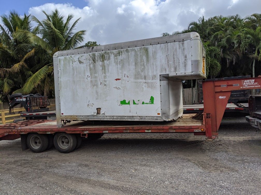 For sale storage trailer box