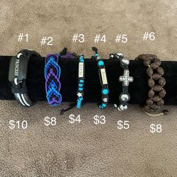 Assorted Bracelets Priced Individually 