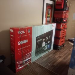 75"" TCL Roku Tv New  In Box