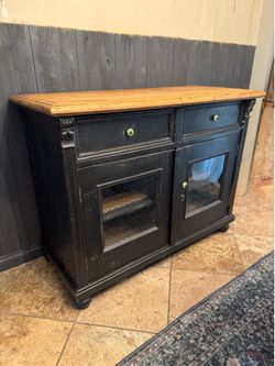 Antique buffet credenza cabinet