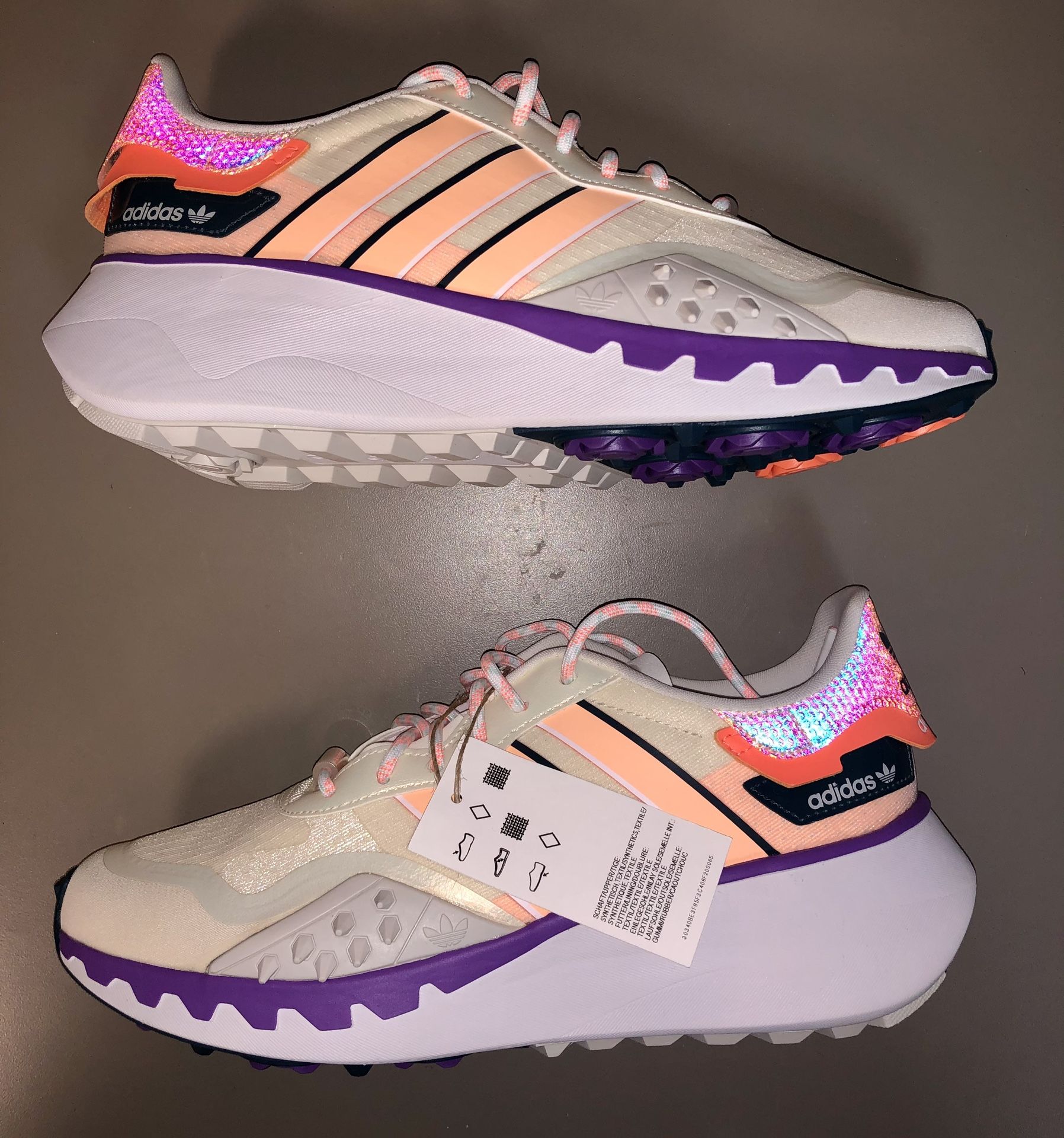 adidas gazelle silver green womens Adidas Choigo Women's Shoes Wonder White-Clear Pink-Cloud White main image 0