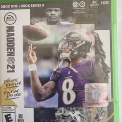 Madden NFL 21 Deluxe Edition Xbox One 