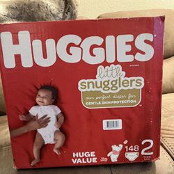 Huggies Little Snuggles, Size 2, 148 Count