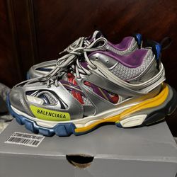 Balenciaga Tracks Silver White Multicolored