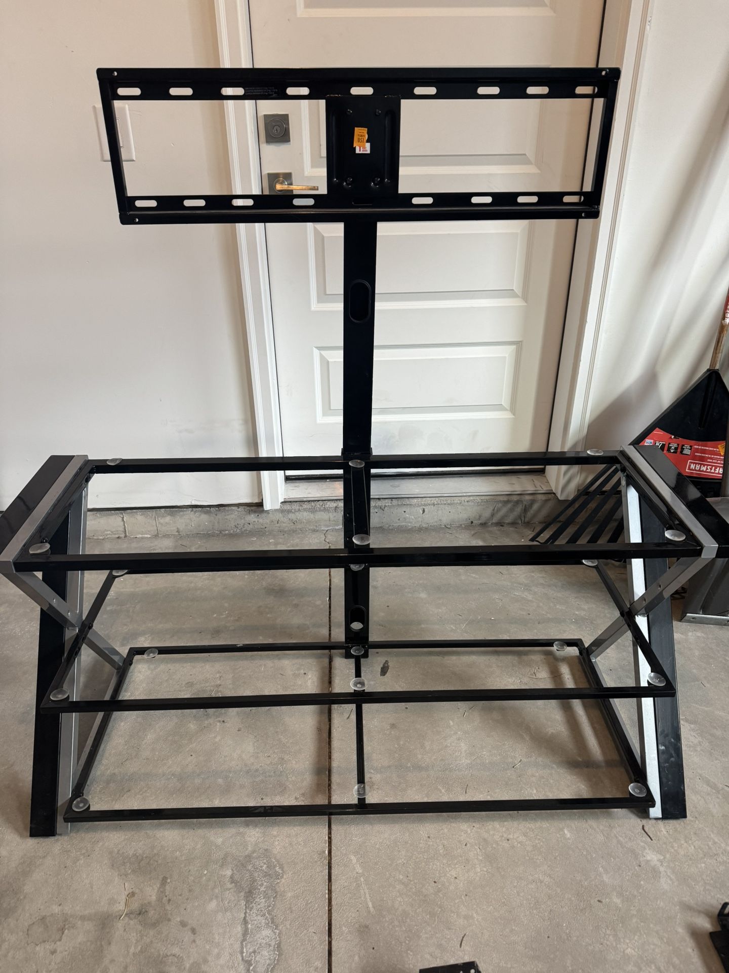 Glass Panel Tv Stand